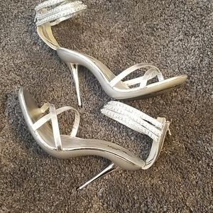 Wild Rose Silver shoes